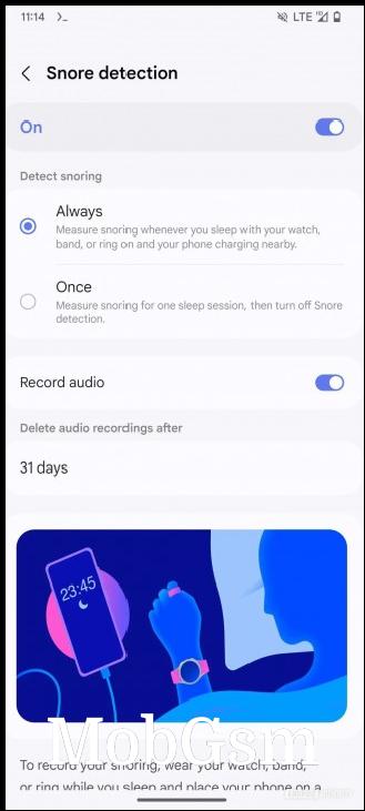 Period prediction based on skin temperature and snore detection