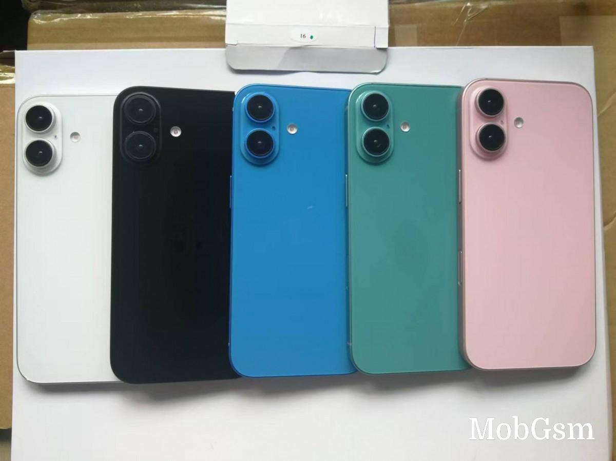 iPhone 16 colors