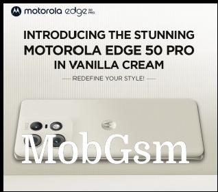 Motorola Edge 50 Pro Vanilla Cream version