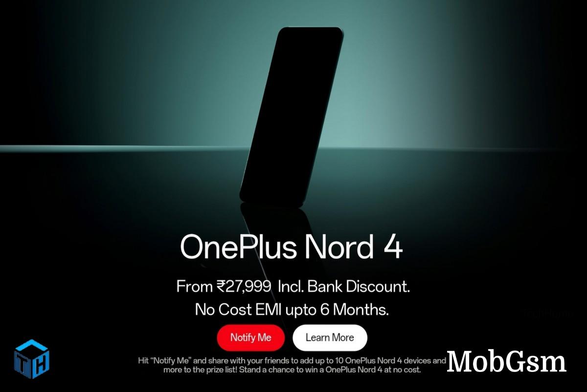 OnePlus Nord 4 price in India leaks