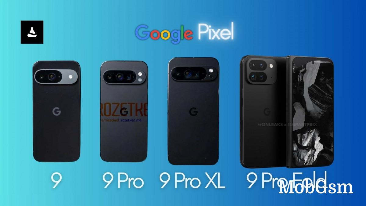 Google Pixel 9, Pixel 9 Pro, Pixel 9 Pro XL, and Pixel 9 Pro Fold prices leak