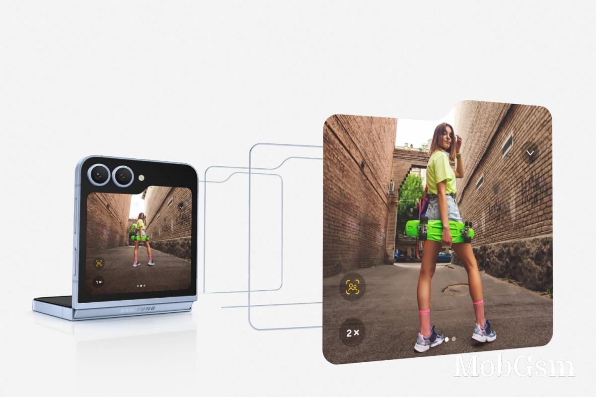 The Samsung Galaxy Z Flip6 upgrades to 50MP camera and SD 8 Gen 3