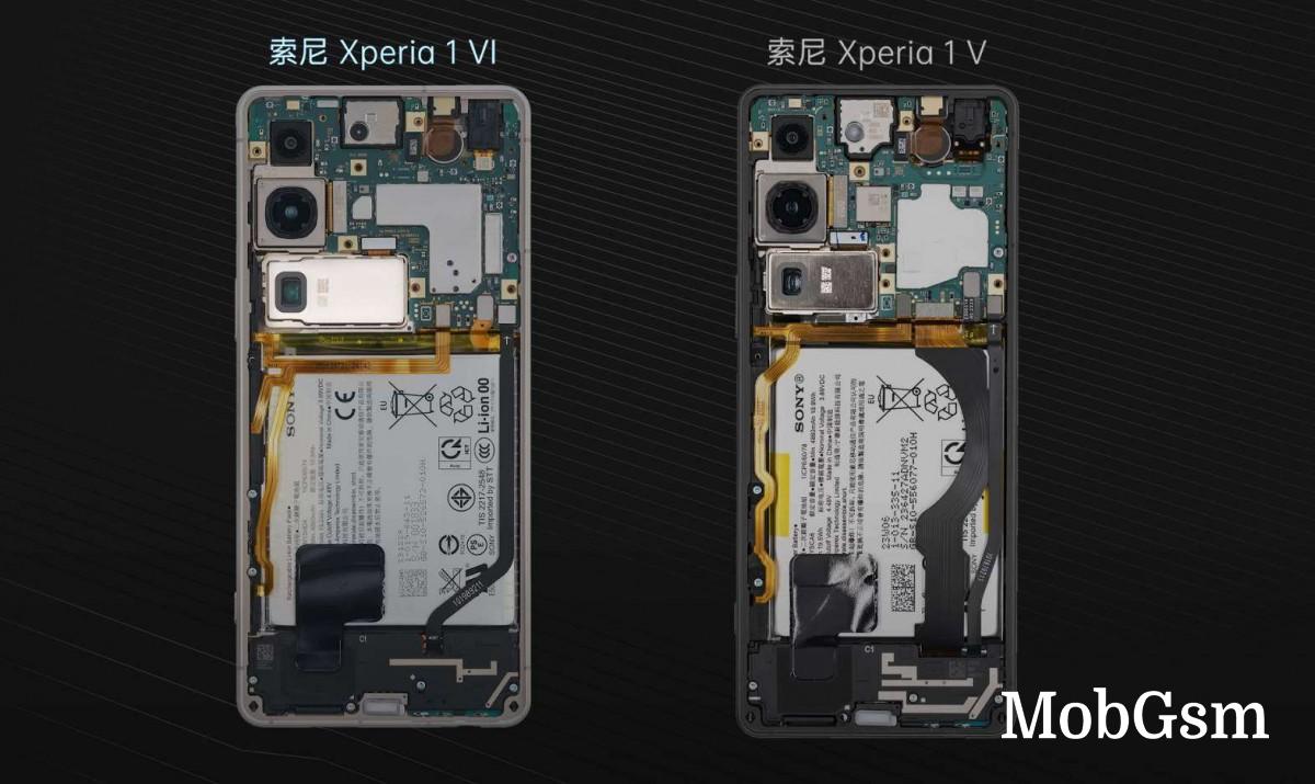 See inside the Xperia 1 VI in first teardown video