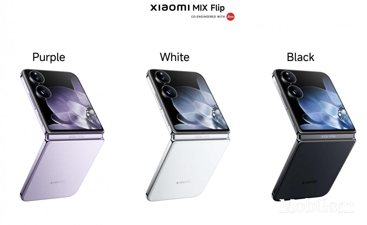 Xiaomi Mix Flip announced with a big cover screen, big 4,780mAh battery