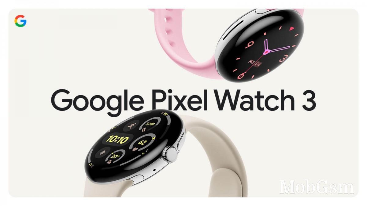 Google Pixel Watch 3 is live with UWB and Bluetooth LE Audio support