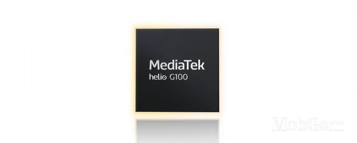 Mediatek launches Helio G100 with a familiar set of specs