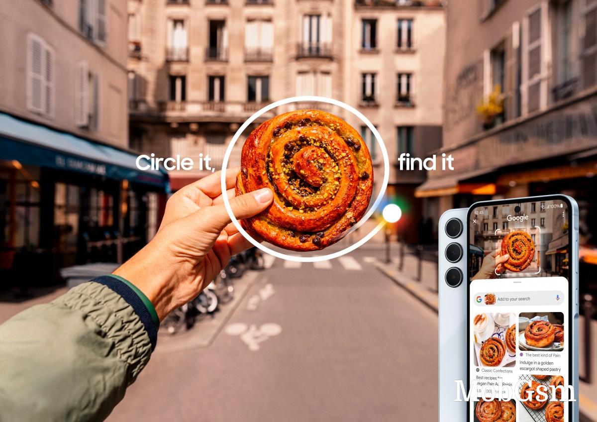 Samsung brings Circle to Search to its mid-range Galaxy A and Tab S9 FE devices