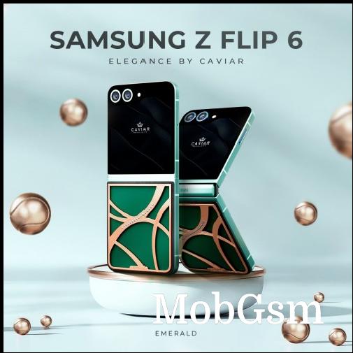 Caviar unveils custom Samsung Galaxy Z Flip6 inspired by Tennis-core style to celebrate the US Open