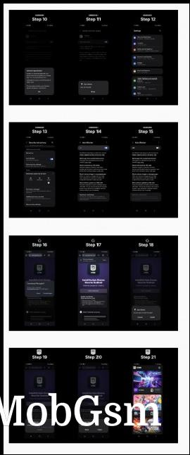 21 steps required to install Epic Games Store on Samsung devices