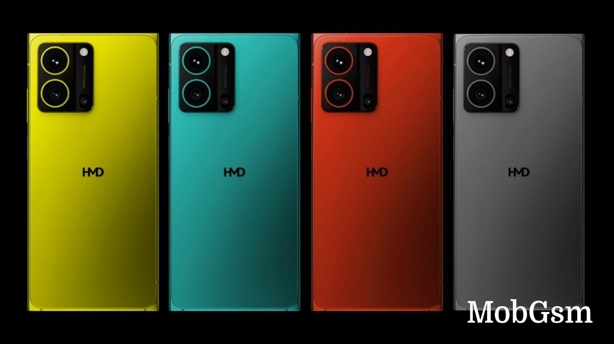 HMD Hyper leaks in new colors