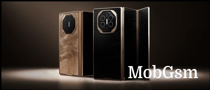 Caviar announces custom Huawei Mate XT Ultimate covered with 24k gold, costs over $14k