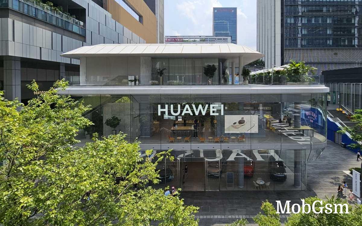 Huawei flagship store in Shenzhen, China