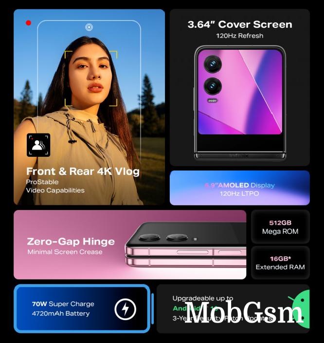 Infinix Zero Flip key specs