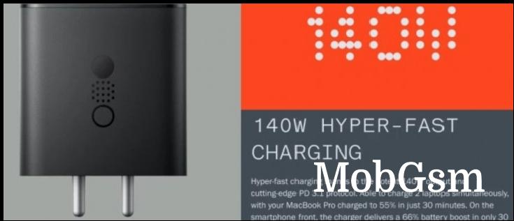 Nothing 140W GaN charger appears on Flipkart