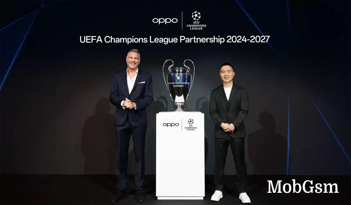 Group Photo of OPPO and UEFA Representatives