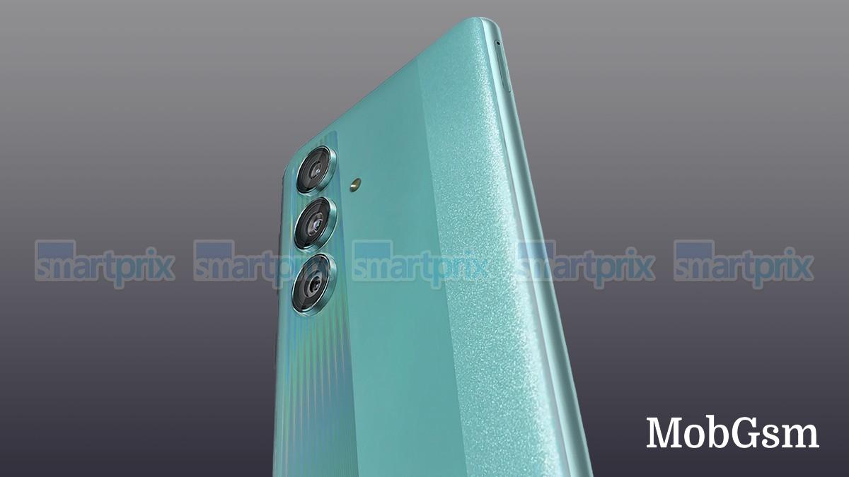 Samsung Galaxy M55s 5G leaked renders show a unique design