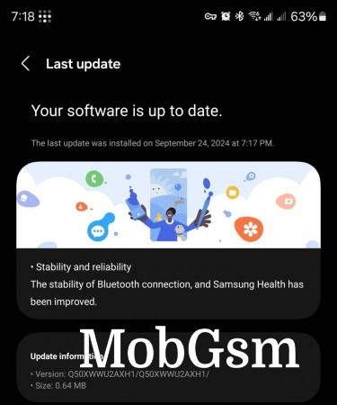 Samsung Galaxy Ring receives its first software update