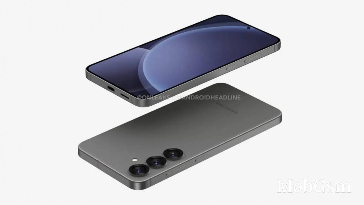 Samsung Galaxy S25+ leaks in first renders, looks boring