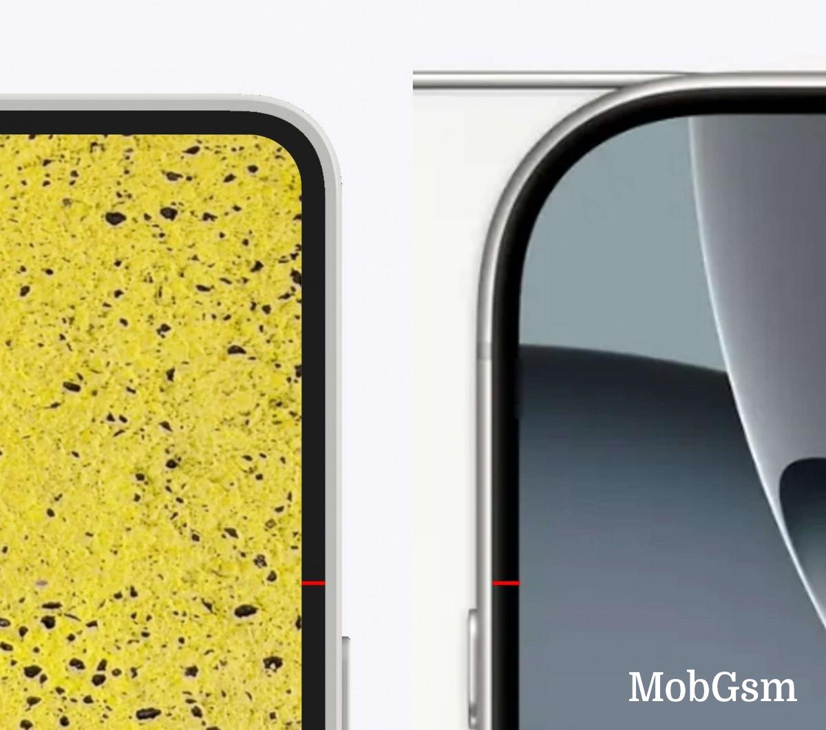 A game of milimeters - Galaxy S25 Ultra has thinner bezels than iPhone 16 Pro Max