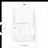 Book Cover Keyboard (with touchpad) in white