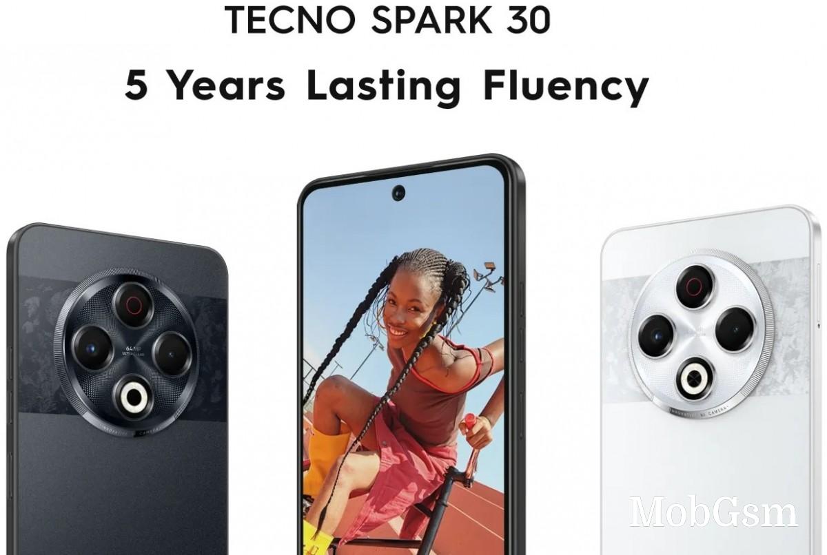 Tecno Spark 30 goes official: Helio G91, 64MP camera, and 5,000 mAh battery