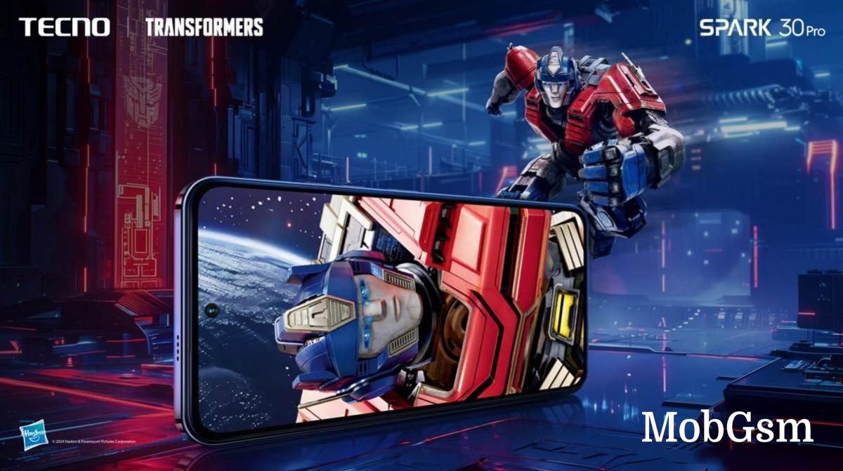 Tecno Spark 30 Pro is launched, gets Transformers makeover