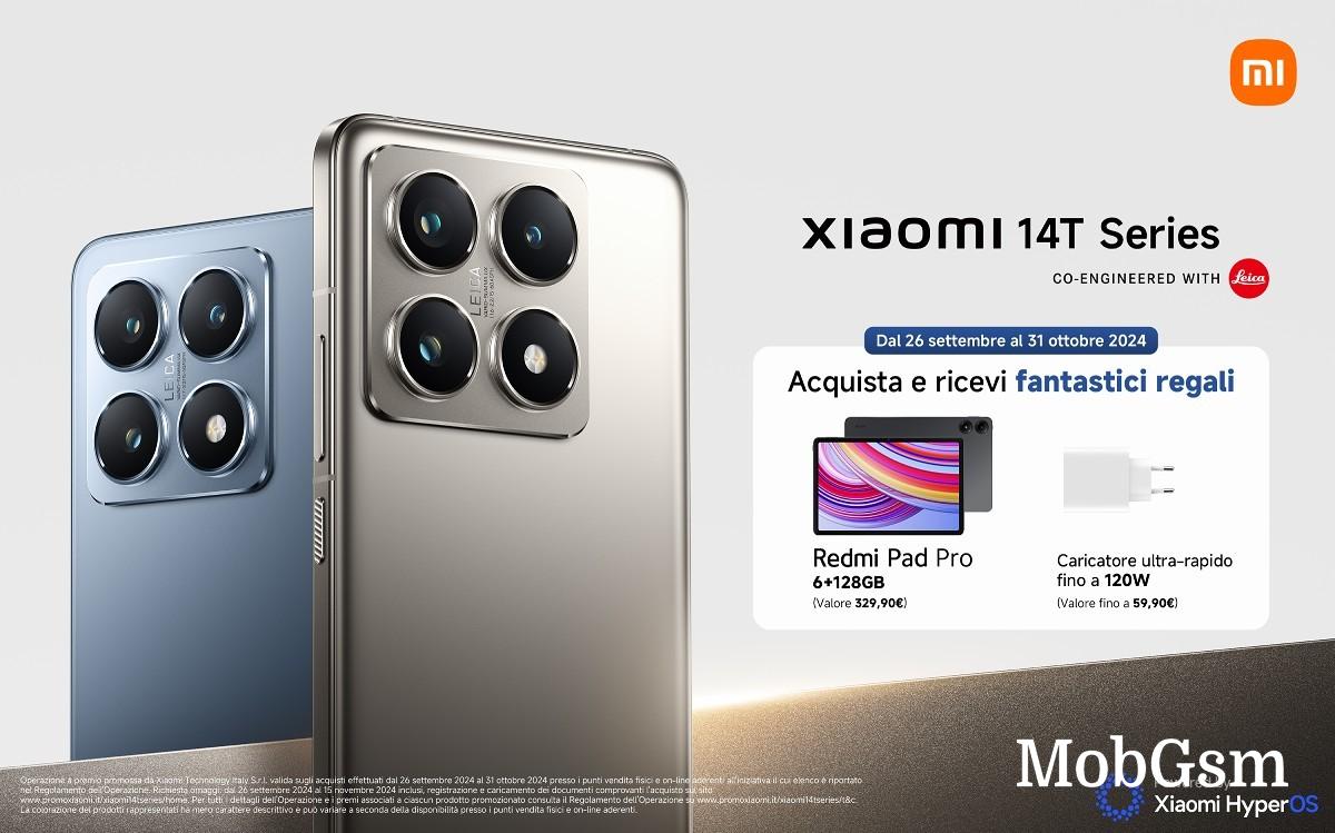 Amazon slip up reveals Xiaomi 14T and 14T Pro prices and generous launch promo