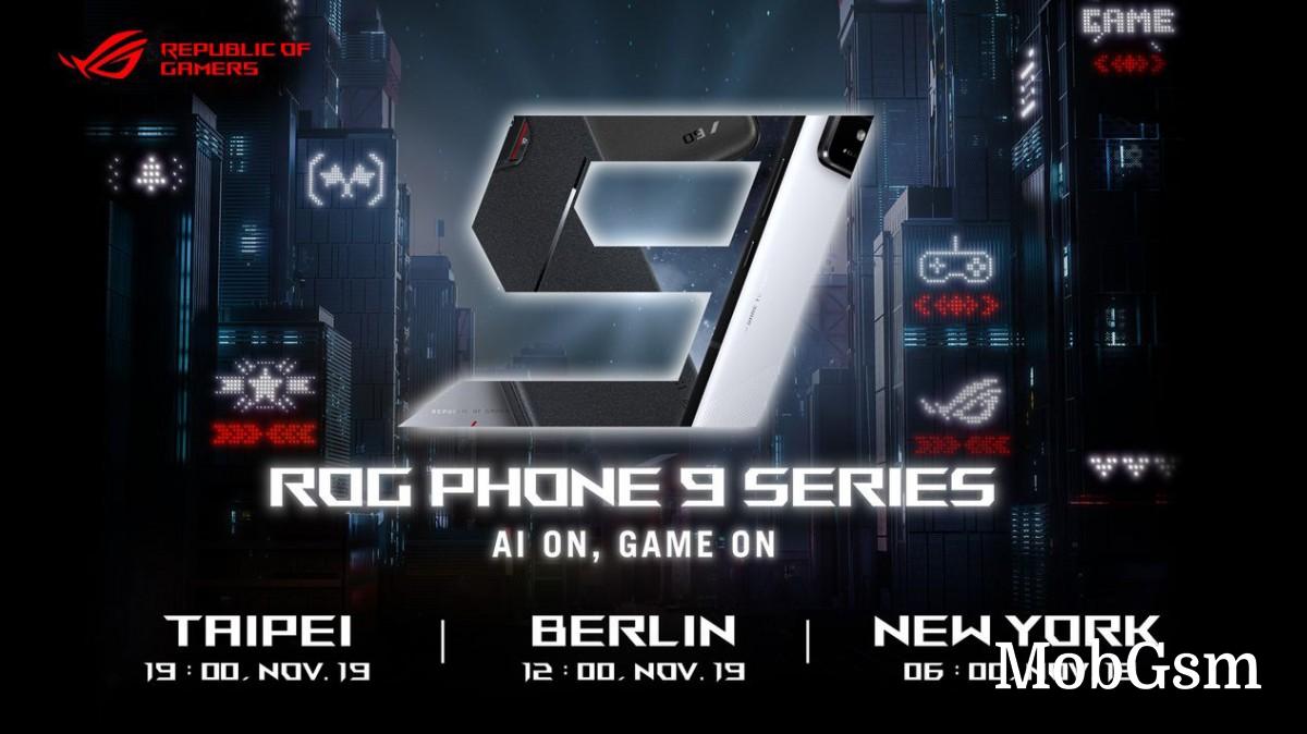 Asus ROG Phone 9 series launch date revealed