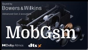 Bowers & Wilkins speakers with Dolby Atmos and DTS:X support