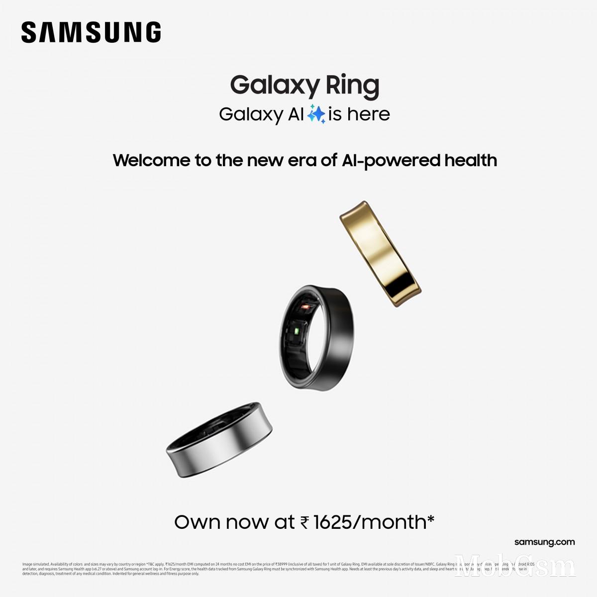 Samsung Galaxy Ring finally arrives in India