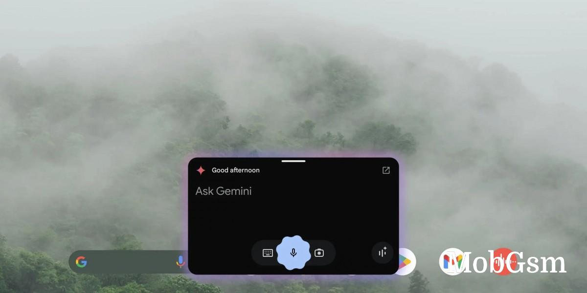 Google Gemini on an Android tablet | Image by 9to5Google