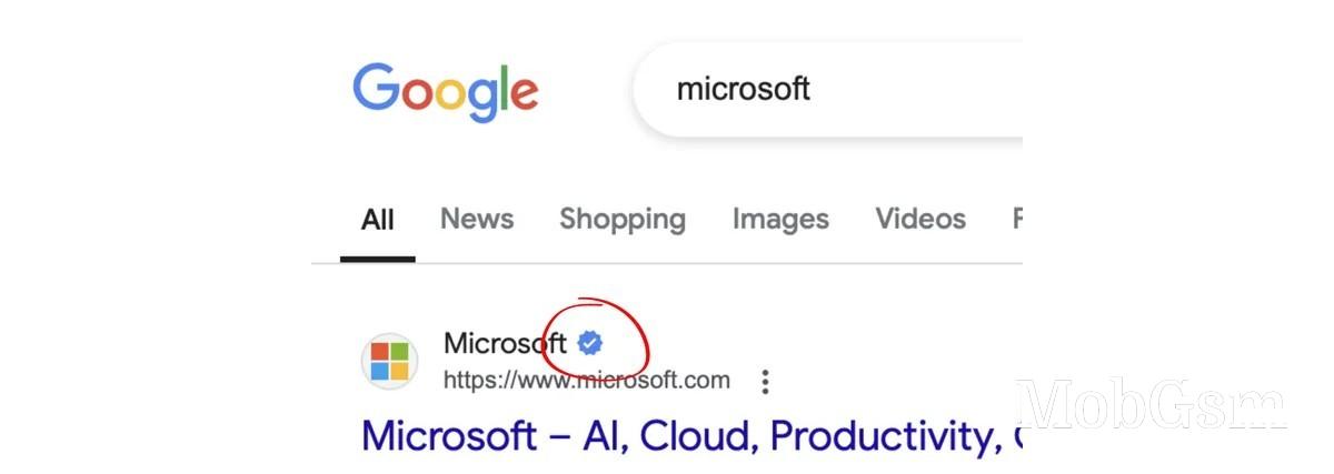 Google is bringing verified checkmarks to its search engine