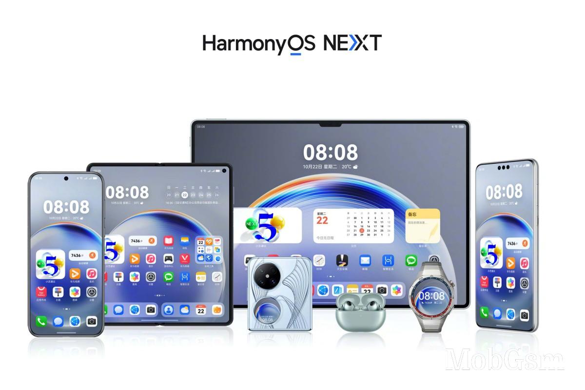 Huawei announces HarmonyOS Next - its self-developed OS rival to Android