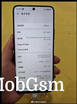 Honor X60 leaked images