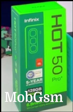 Infinix Hot 50 Pro+ retail box