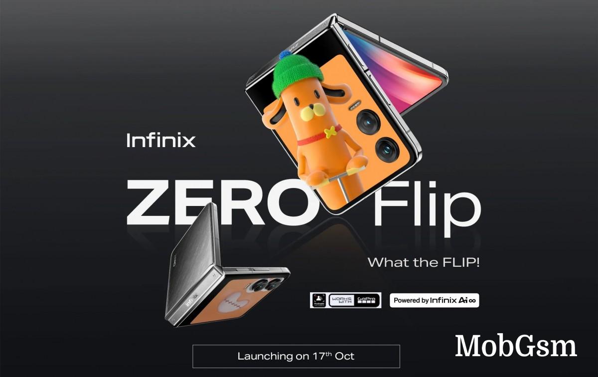 Infinix Zero Flip will make its debut in India next week