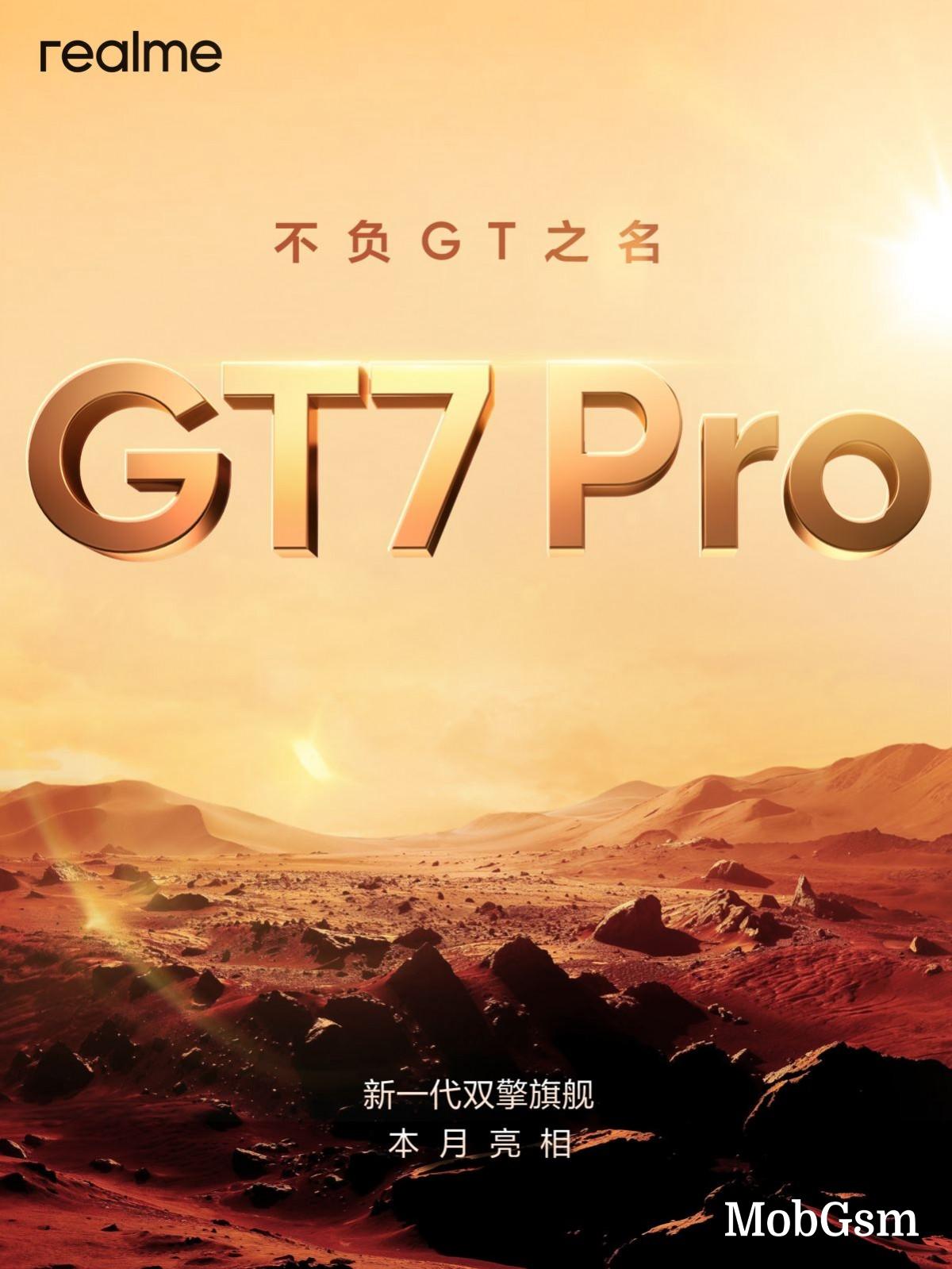 Realme GT 7 Pro confirmed to arrive this month