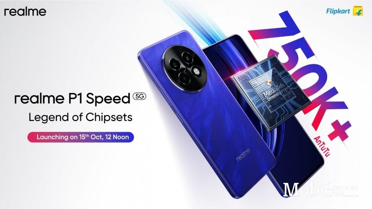 Realme P1 Speed 5G is coming next week, design and processor revealed