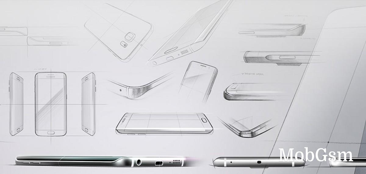 Design sketches for the Galaxy S6