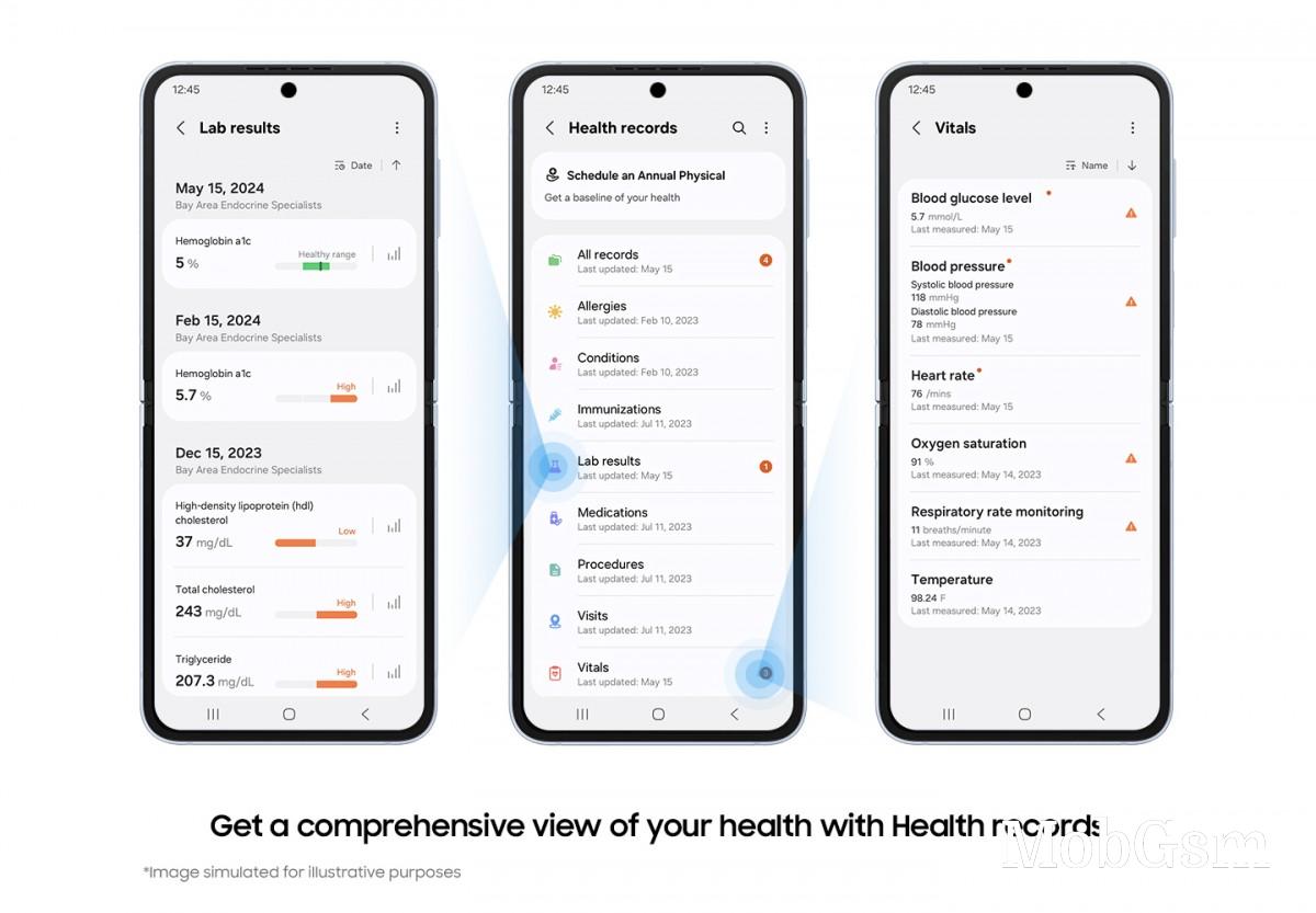 Samsung Health app update lets you view your medical records, track your medications and food