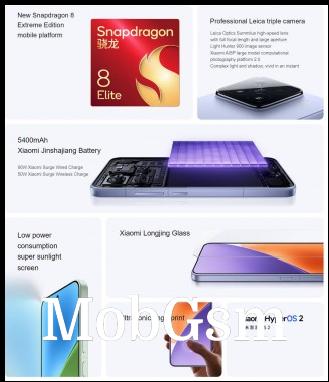 Xiaomi 15 and 15 Pro at a glance