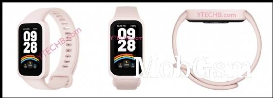 Xiaomi Smart Band 9 Active renders