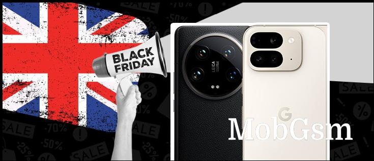 Black Friday deals: Amazon UK discounts Xiaomi 14 Ultra, Samsung, Google, Moto  foldables 