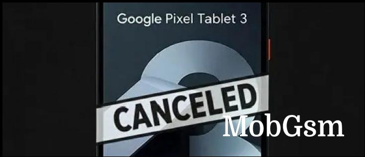 Google reportedly cancels Pixel Tablet 3