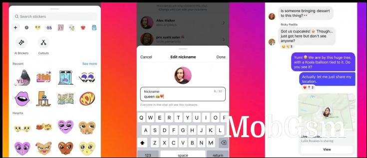 Instagram adds live location sharing to DMs