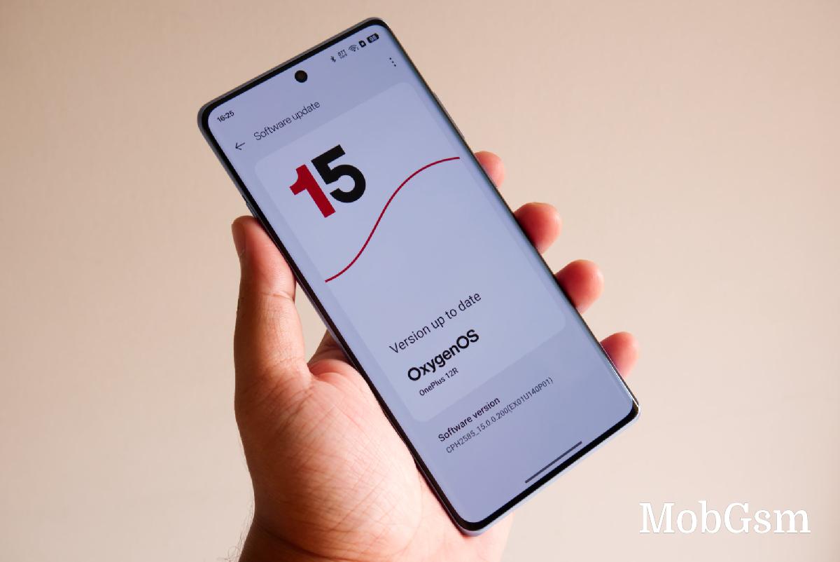 OnePlus 12R gets stable OxygenOS 15 update