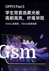 Oppo Pad 3 display features