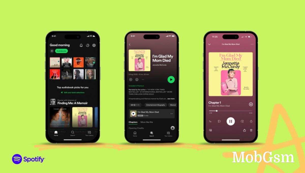 Spotify adds 1000 more audiobooks