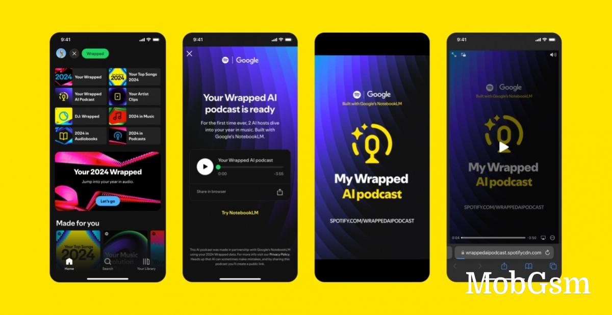 Spotify brings personalized AI Wrapped podcast, but only for some