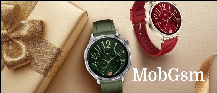 Huawei Watch GT 5 Christmas Edition launched in Germany with extra strap, free buds